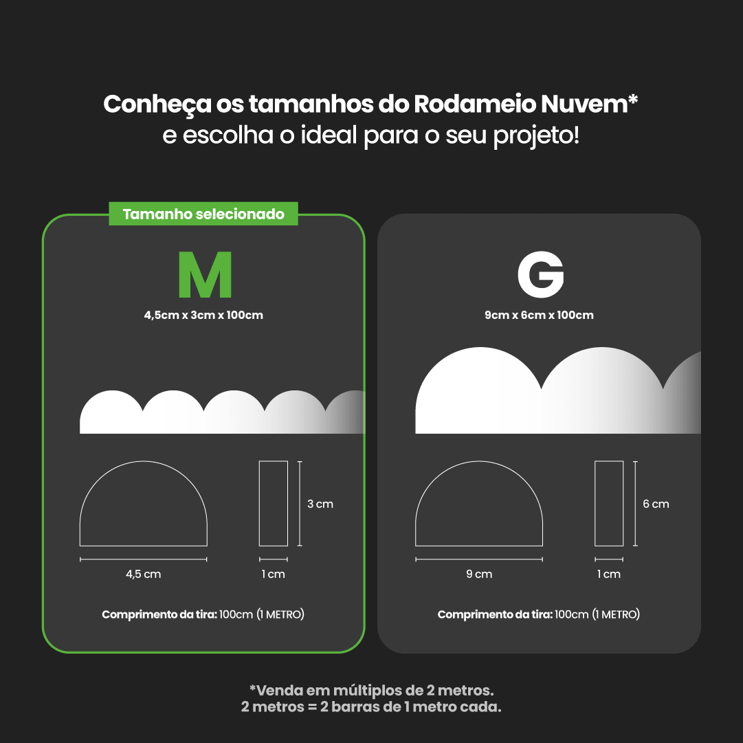 Rodameio Nuvem em EVA Autocolante