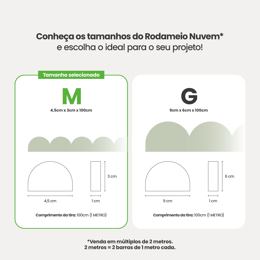 Rodameio Nuvem em EVA Autocolante