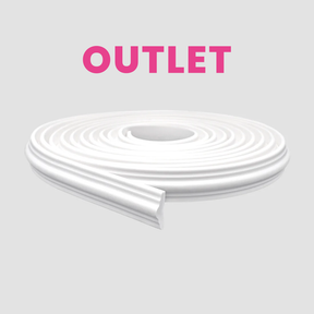 Boiserie Branco Rodameio Moldura de EVA Autocolante | RM61 Outlet