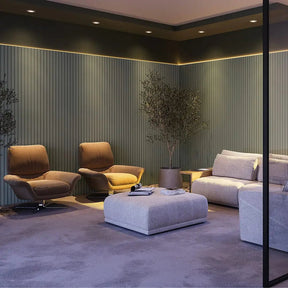 Painel Ripado Laminado de EVA Autocolante | Linha Play+-Meu-Rodape--