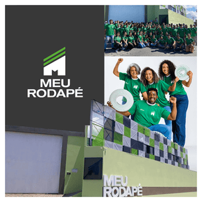 Painel Ripado Laminado Meia Parede | Linha Play - Meu Rodapé