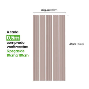 Meia Parede Ripada Autocolante Laminada | Linha Play-Meu-Rodape--