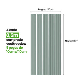 Meia Parede Ripada Autocolante Laminada | Linha Play-Meu-Rodape--