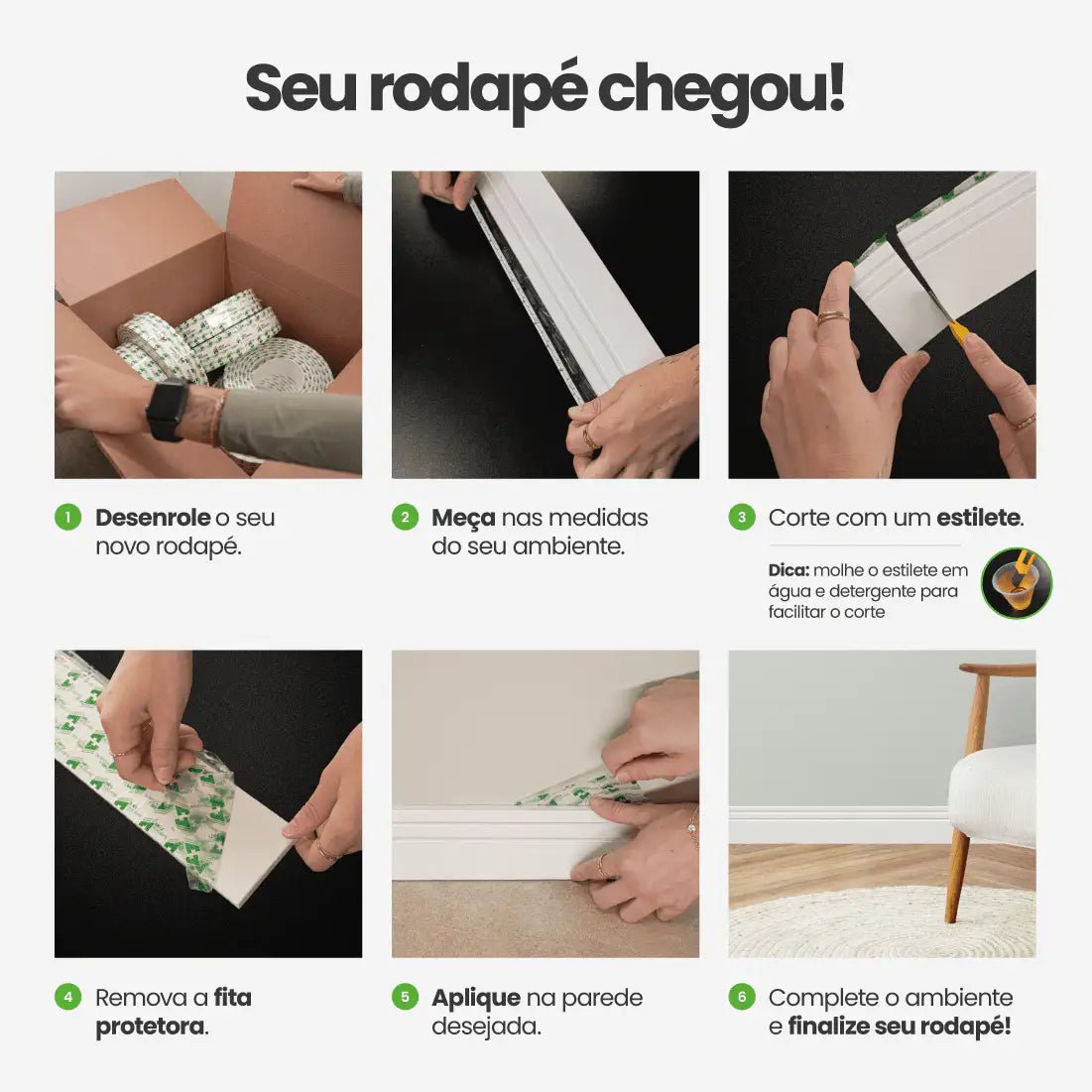 Rodapé de EVA Autocolante | RP07-Meu-Rodape--