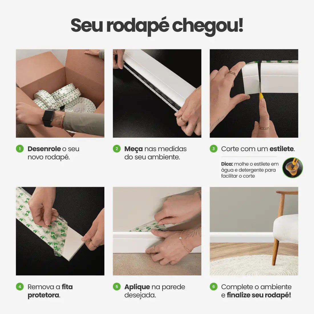 Rodapé de EVA Autocolante | RP52-Meu-Rodape--