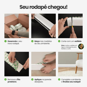 Rodapé de EVA Autocolante | RP52-Meu-Rodape--