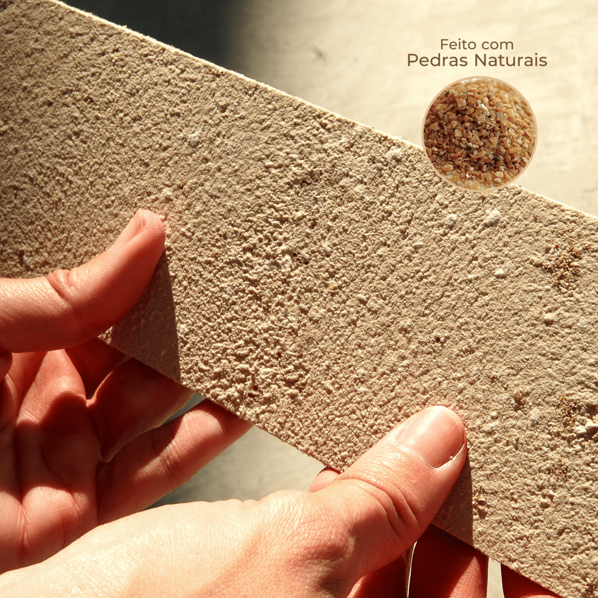 Revestimento Tijolinho Autocolante em Pedra Flexível - Meu Rodapé