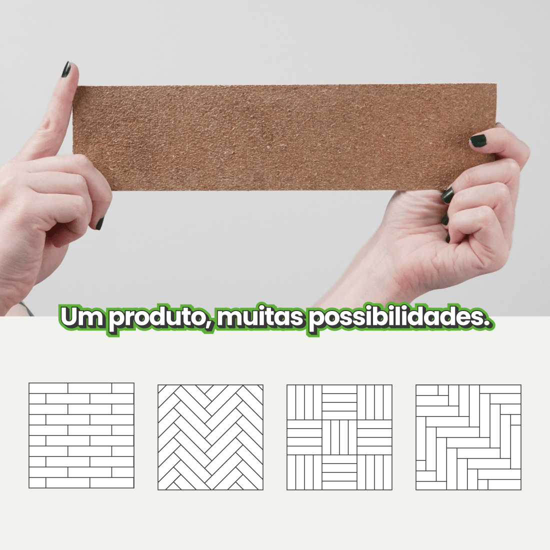 Revestimento Tijolinho Autocolante em Pedra Flexível - Meu Rodapé