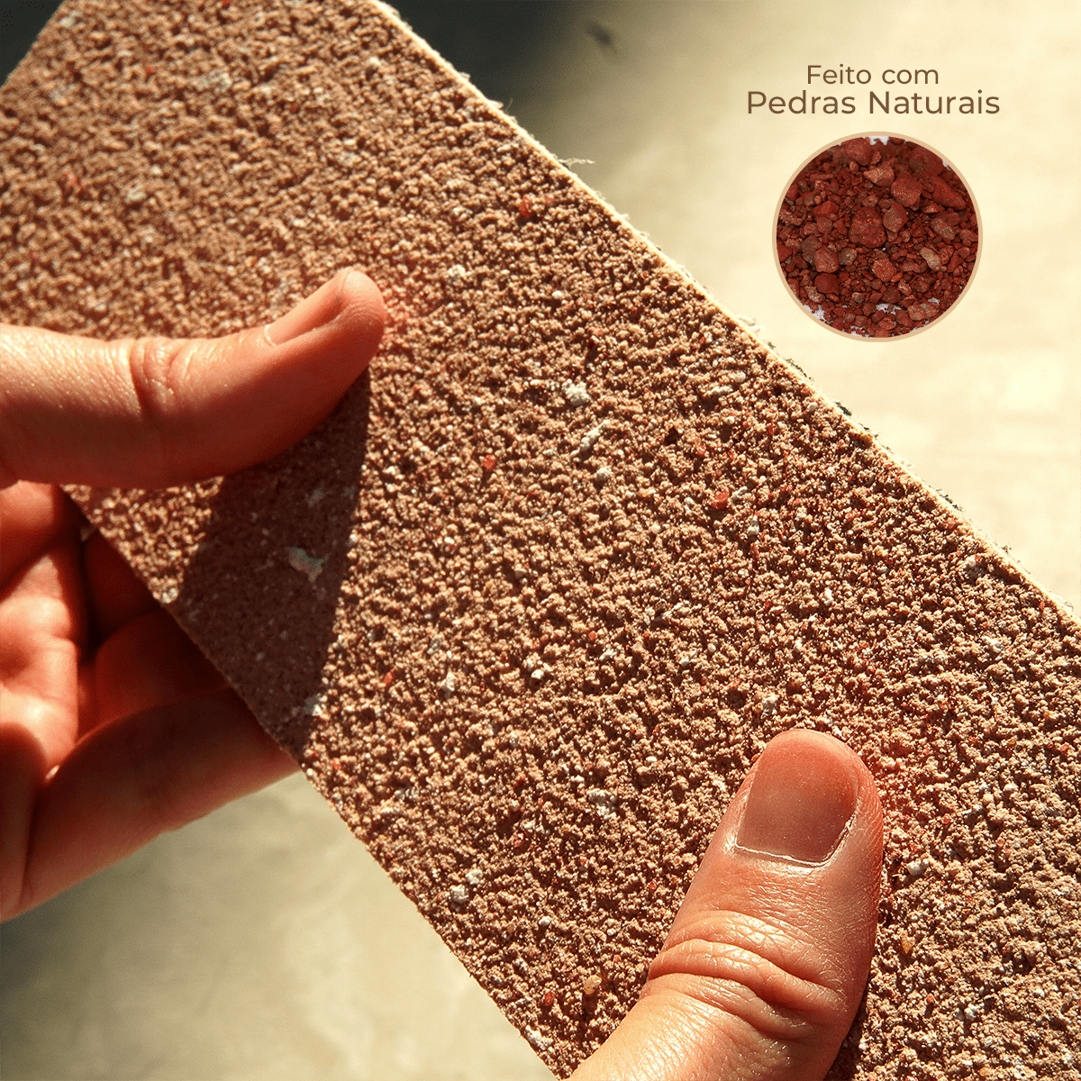 Revestimento Tijolinho Autocolante em Pedra Flexível - Meu Rodapé