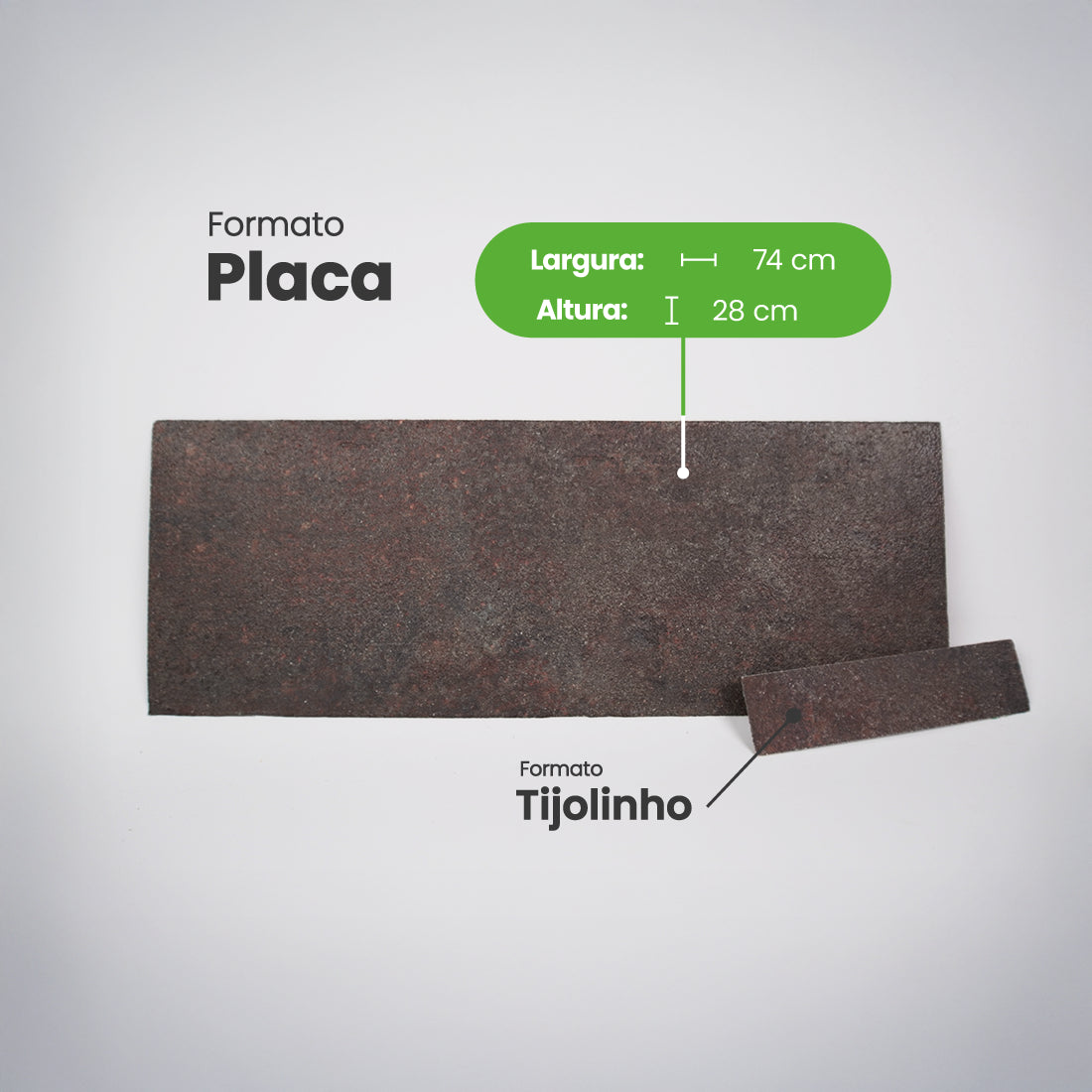 Revestimento Autocolante Coleção Pedras Formato Placa