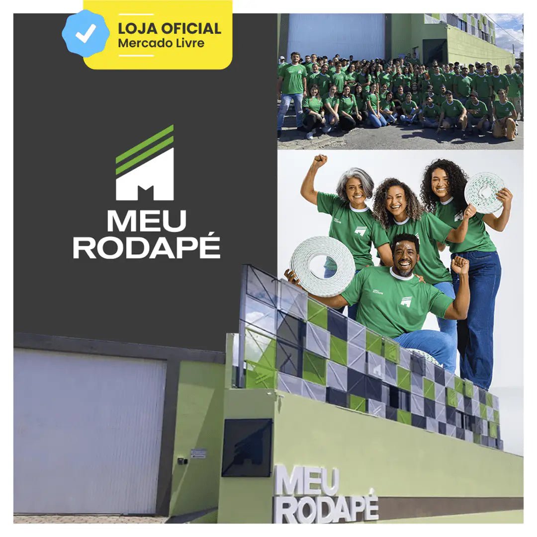 Perfil de Acabamento Autocolante | Linha Play-Meu-Rodape--