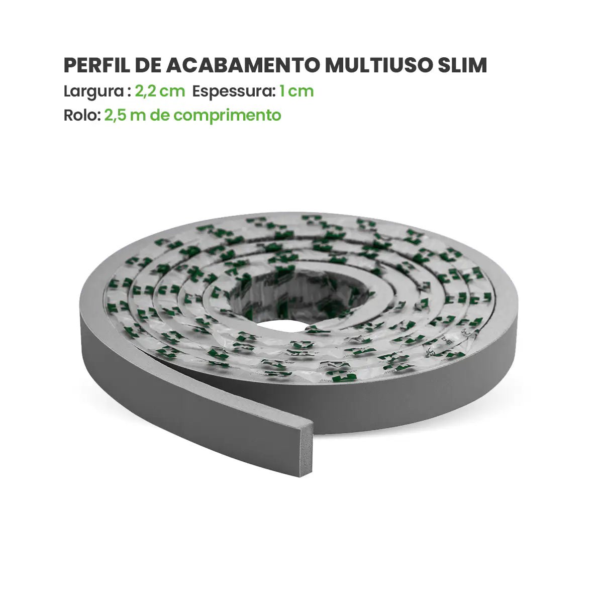 Perfil de Acabamento Autocolante | Linha Play-Meu-Rodape--