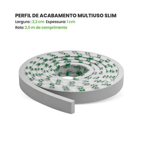 Perfil de Acabamento Autocolante | Linha Play-Meu-Rodape--