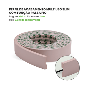 Perfil de Acabamento | Linha Play+ - Meu Rodapé