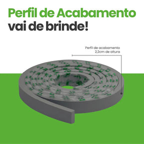 Meia Parede Ripada Autocolante Laminada | Linha Play-Meu-Rodape--