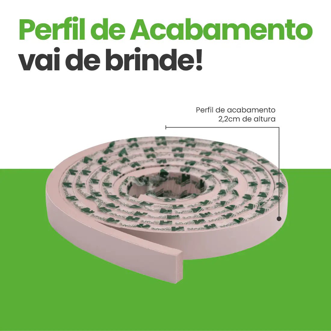 Meia Parede Ripada Autocolante Laminada | Linha Play-Meu-Rodape--