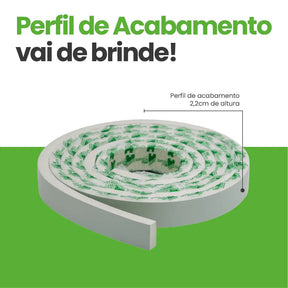 Meia Parede Ripada Autocolante Laminada | Linha Play-Meu-Rodape--