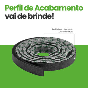 Meia Parede Ripada Autocolante Laminada | Linha Urban-Meu-Rodape--