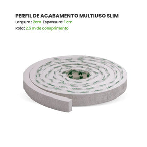 Perfil de Acabamento Autocolante | Linha Urban-Meu-Rodape--