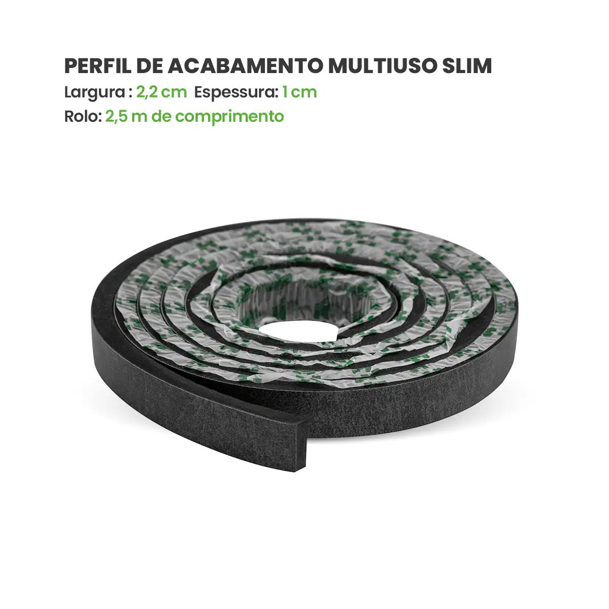 Perfil de Acabamento Autocolante | Linha Urban-Meu-Rodape--