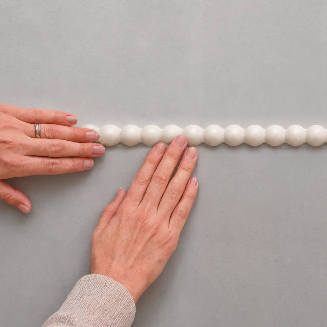 Rodameio Pérola em EVA Autocolante