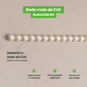 Rodameio Pérola em EVA Autocolante-Meu-Rodape--