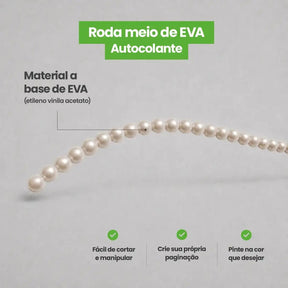 Rodameio Pérola em EVA Autocolante-Meu-Rodape--