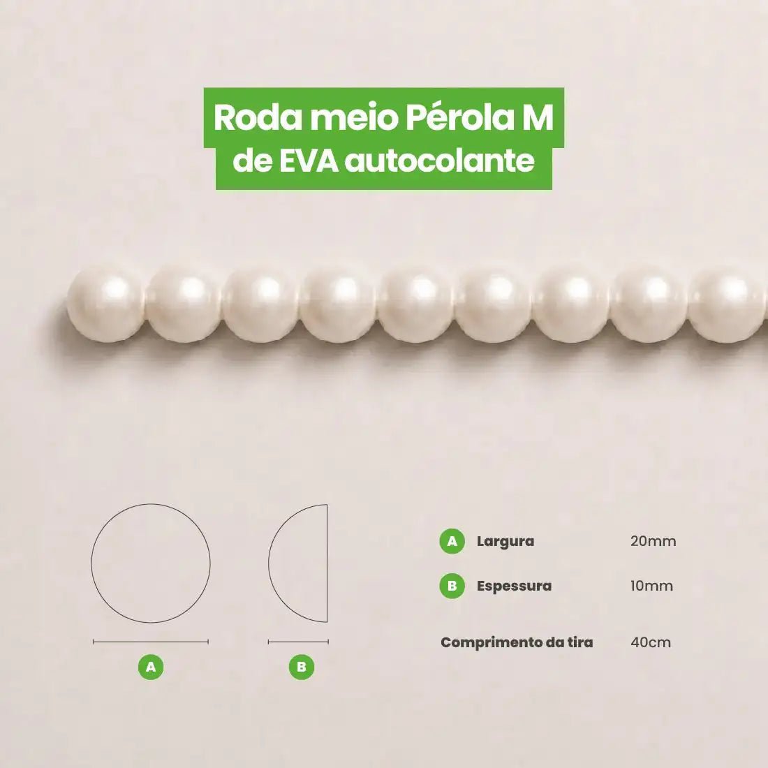Rodameio Pérola em EVA Autocolante-Meu-Rodape--