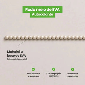 Rodameio Pérola em EVA Autocolante-Meu-Rodape--