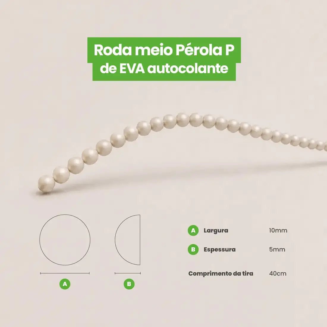 Rodameio Pérola em EVA Autocolante-Meu-Rodape--