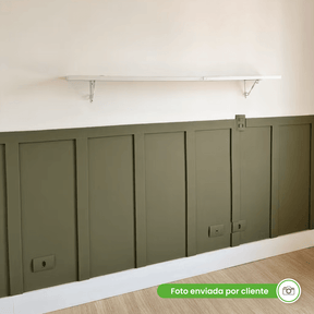 Painel Ripado de EVA Autocolante | RP43