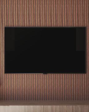 Painel Ripado Laminado de EVA Autocolante | Linha Madeto | Meu Rodapé