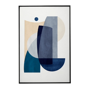 Quadro Decorativo Abstrato Geométrico 1 | Uillian Rius - Meu Rodapé