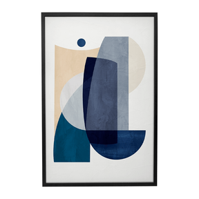 Quadro Decorativo Abstrato Geométrico 1 | Uillian Rius - Meu Rodapé