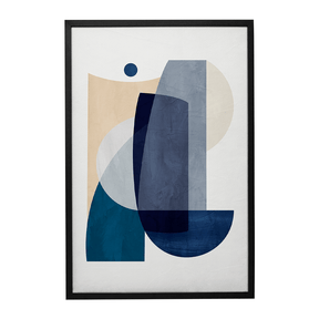 Quadro Decorativo Abstrato Geométrico 1 | Uillian Rius - Meu Rodapé