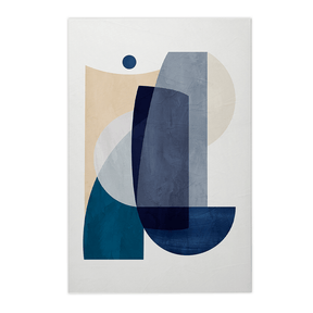 Quadro Decorativo Abstrato Geométrico 1 | Uillian Rius - Meu Rodapé