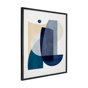 Quadro Decorativo Abstrato Geométrico 1 | Uillian Rius - Meu Rodapé