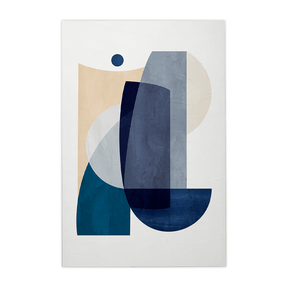 Quadro Decorativo Abstrato Geométrico 1 | Uillian Rius - Meu Rodapé