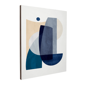 Quadro Decorativo Abstrato Geométrico 1 | Uillian Rius - Meu Rodapé