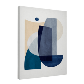 Quadro Decorativo Abstrato Geométrico 1 | Uillian Rius - Meu Rodapé