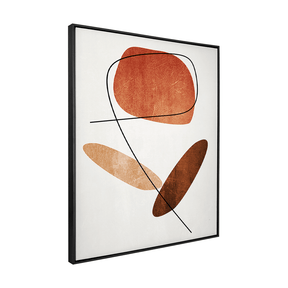 Quadro Decorativo Abstrato Orgânico 1 | Ana Paula Rius - Meu Rodapé