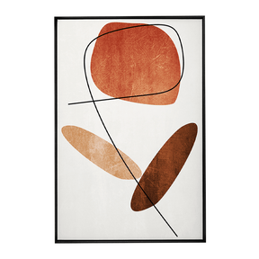 Quadro Decorativo Abstrato Orgânico 1 | Ana Paula Rius - Meu Rodapé