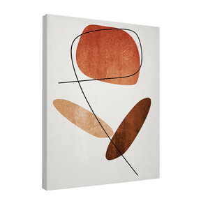 Quadro Decorativo Abstrato Orgânico 1 | Ana Paula Rius - Meu Rodapé