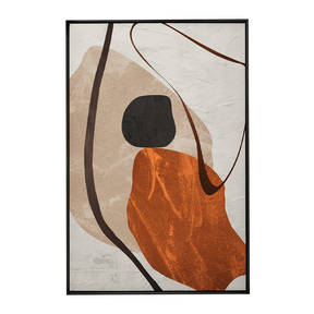 Quadro Decorativo Abstrato Orgânico 1 | Uillian Rius - Meu Rodapé