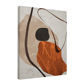 Quadro Decorativo Abstrato Orgânico 1 | Uillian Rius - Meu Rodapé