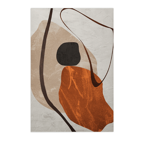 Quadro Decorativo Abstrato Orgânico 1 | Uillian Rius - Meu Rodapé