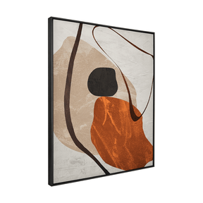 Quadro Decorativo Abstrato Orgânico 1 | Uillian Rius - Meu Rodapé