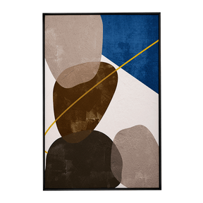 Quadro Decorativo Abstrato Orgânico 2 | Ana Paula Rius - Meu Rodapé