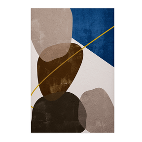 Quadro Decorativo Abstrato Orgânico 2 | Ana Paula Rius - Meu Rodapé