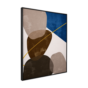 Quadro Decorativo Abstrato Orgânico 2 | Ana Paula Rius - Meu Rodapé
